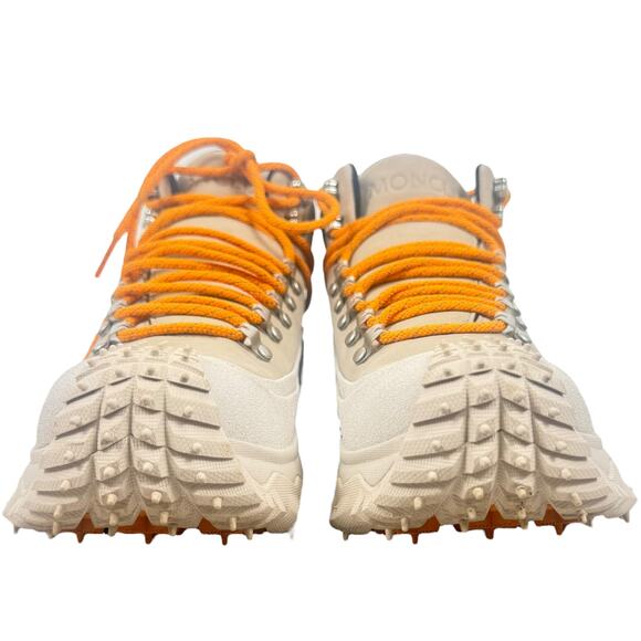 Moncler Trailgrip GTX High Hiking Boots Gore-Tex Beige Size 39 - Picture 4 of 12